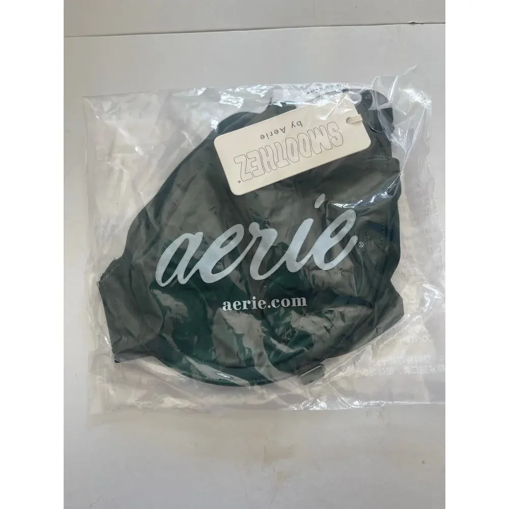 NWT Aerie SMOOTHEZ 32C green bra - Picture 2 of 2